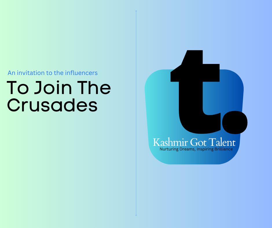 An Invitation to the Influencers to Join the Crusades