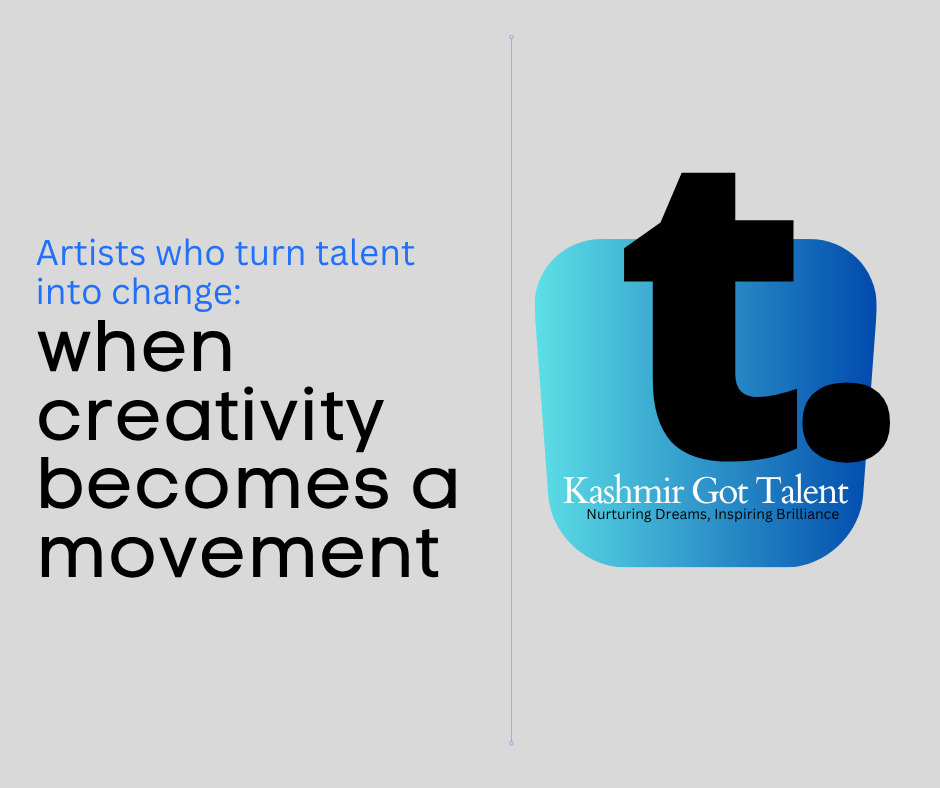 Artists who turn talent into change: when creativity becomes a movement