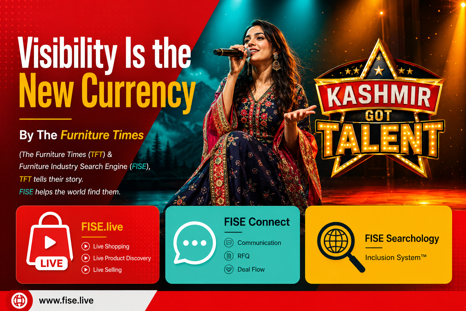 Visibility Is the New Currency Why Businesses That Cannot Be Found Will Be Forgotten and How Kashmir Got Talent, TFT and FISE Are Building the World's Next Opportunity Revolution