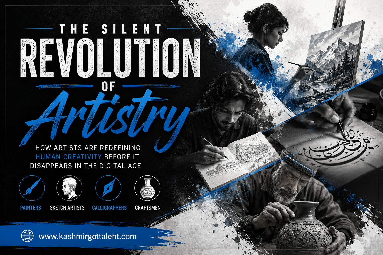 The Silent Revolution of Artistry How Painters, Sketch Artists, Calligraphers, and Craftsmen Are Redefining Human Creativity Before It Disappears in the Digital Age